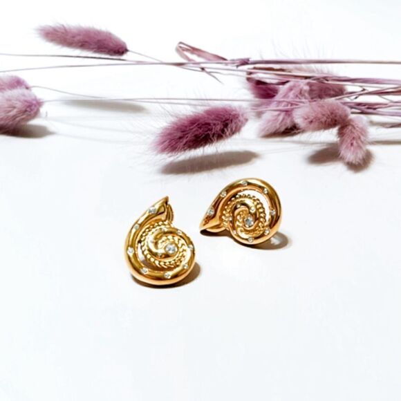 vintage style shell earrings c12 - Picture 5 of 8